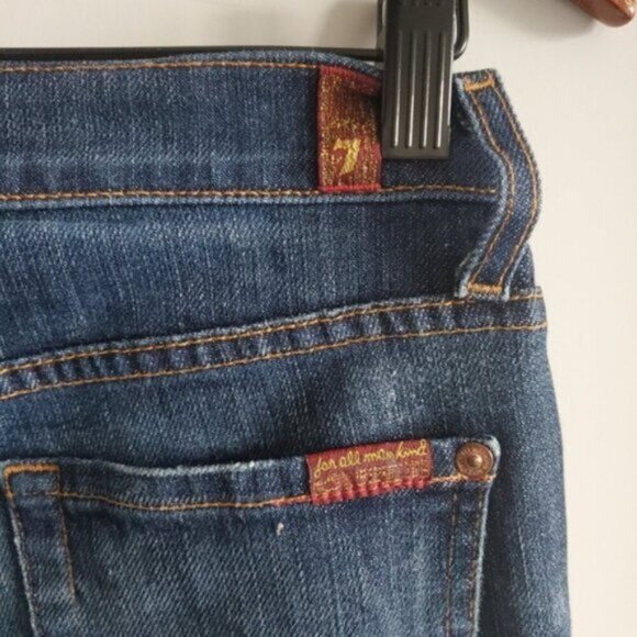 7 for all Mankind Roxanne Jeans Size 25 - Picture 3 of 5